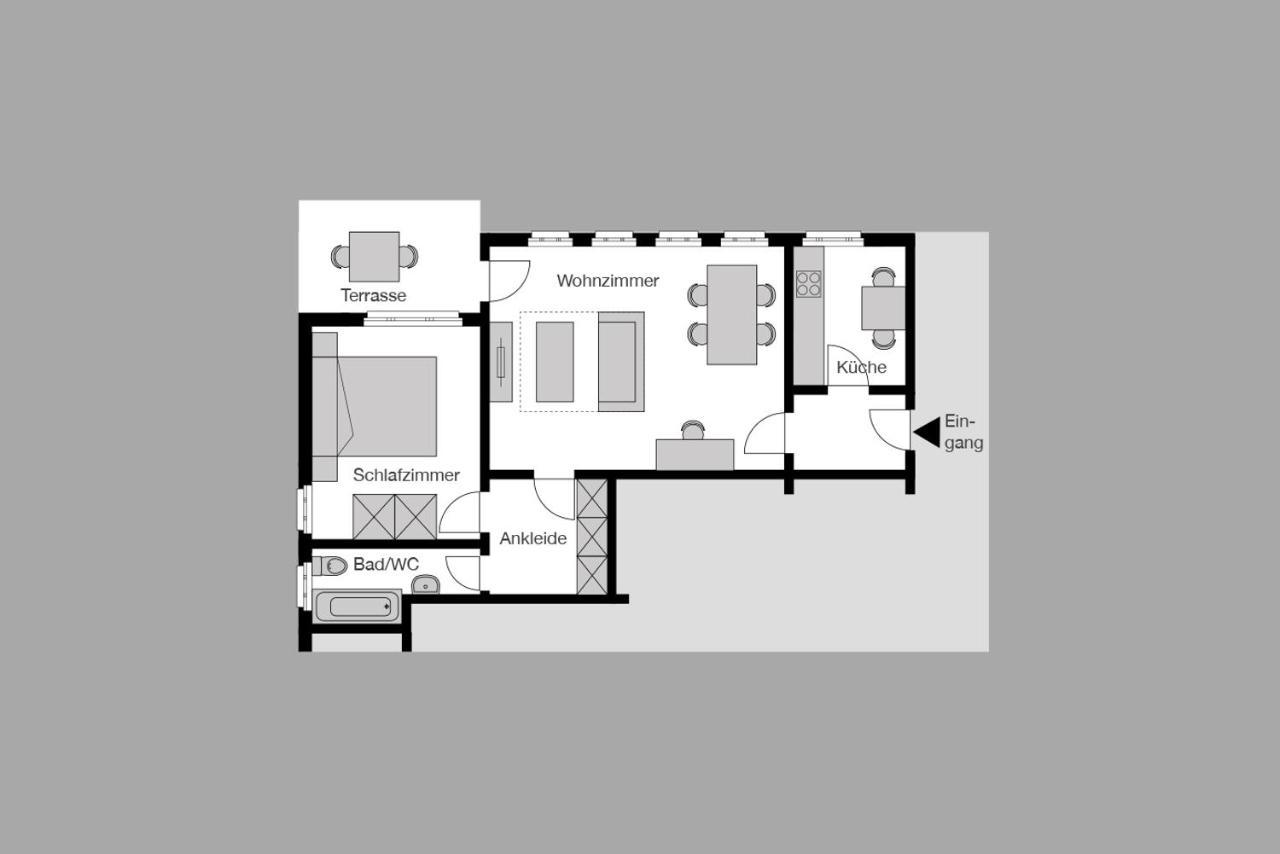 City Stay Furnished Apartments - Fasenstaubstrasseシャフハウゼン エクステリア 写真