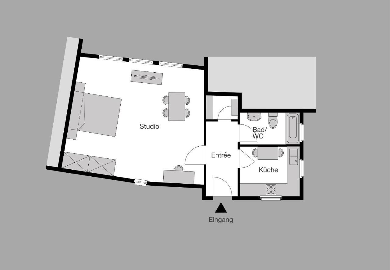 City Stay Furnished Apartments - Fasenstaubstrasseシャフハウゼン エクステリア 写真